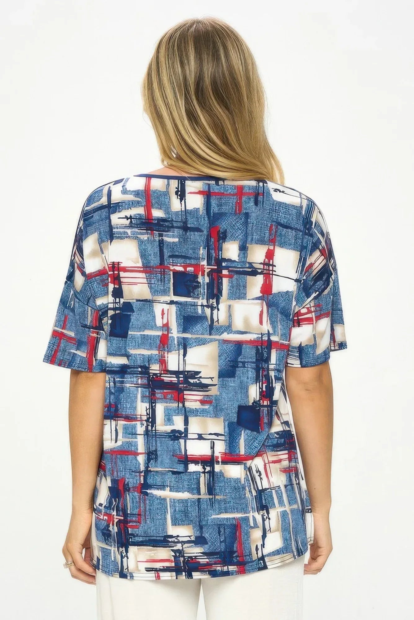 Hit Round Neck Short Sleeve Top | Mixtshop LLC