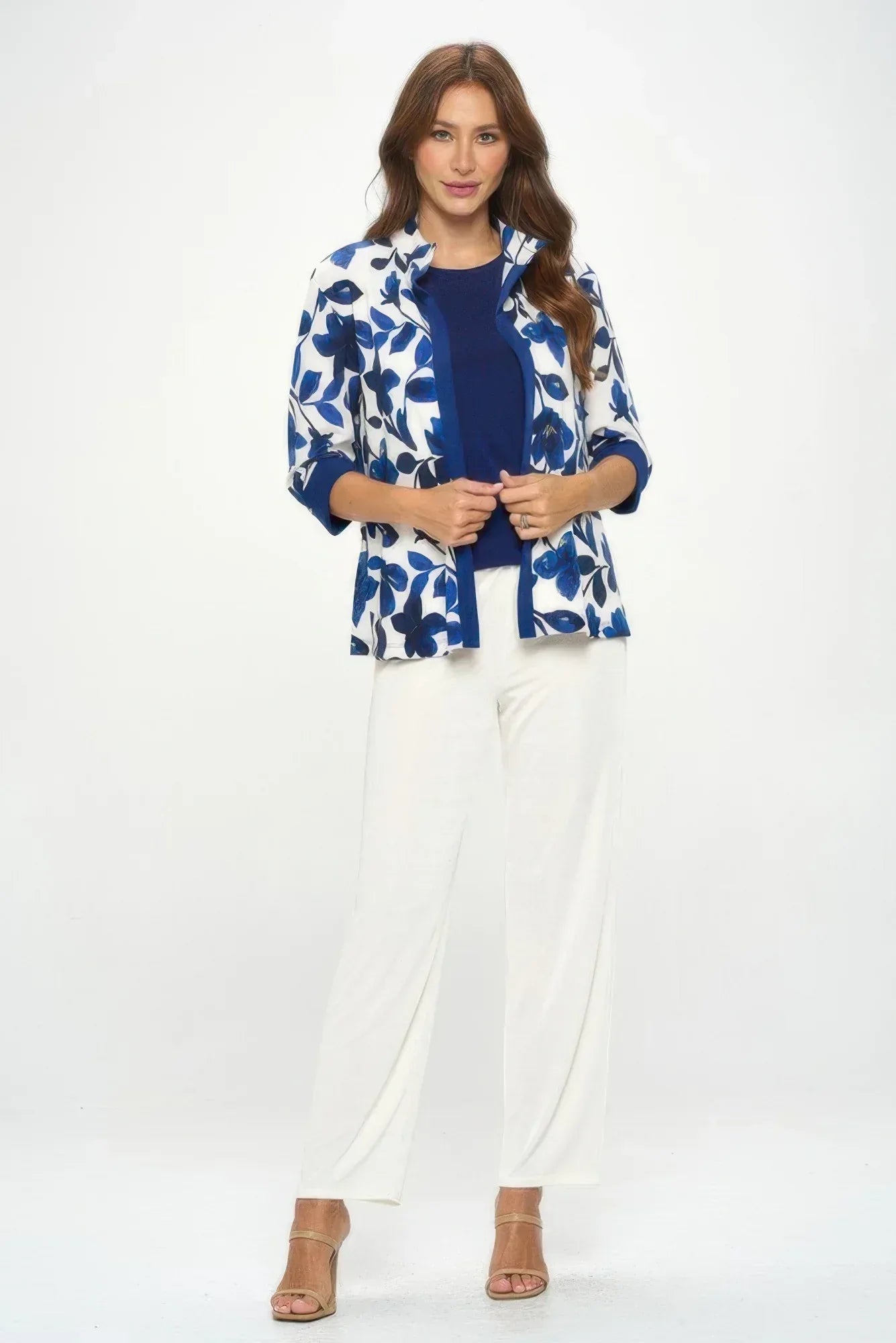 Damboru Print Contrast Jacket | Mixtshop LLC