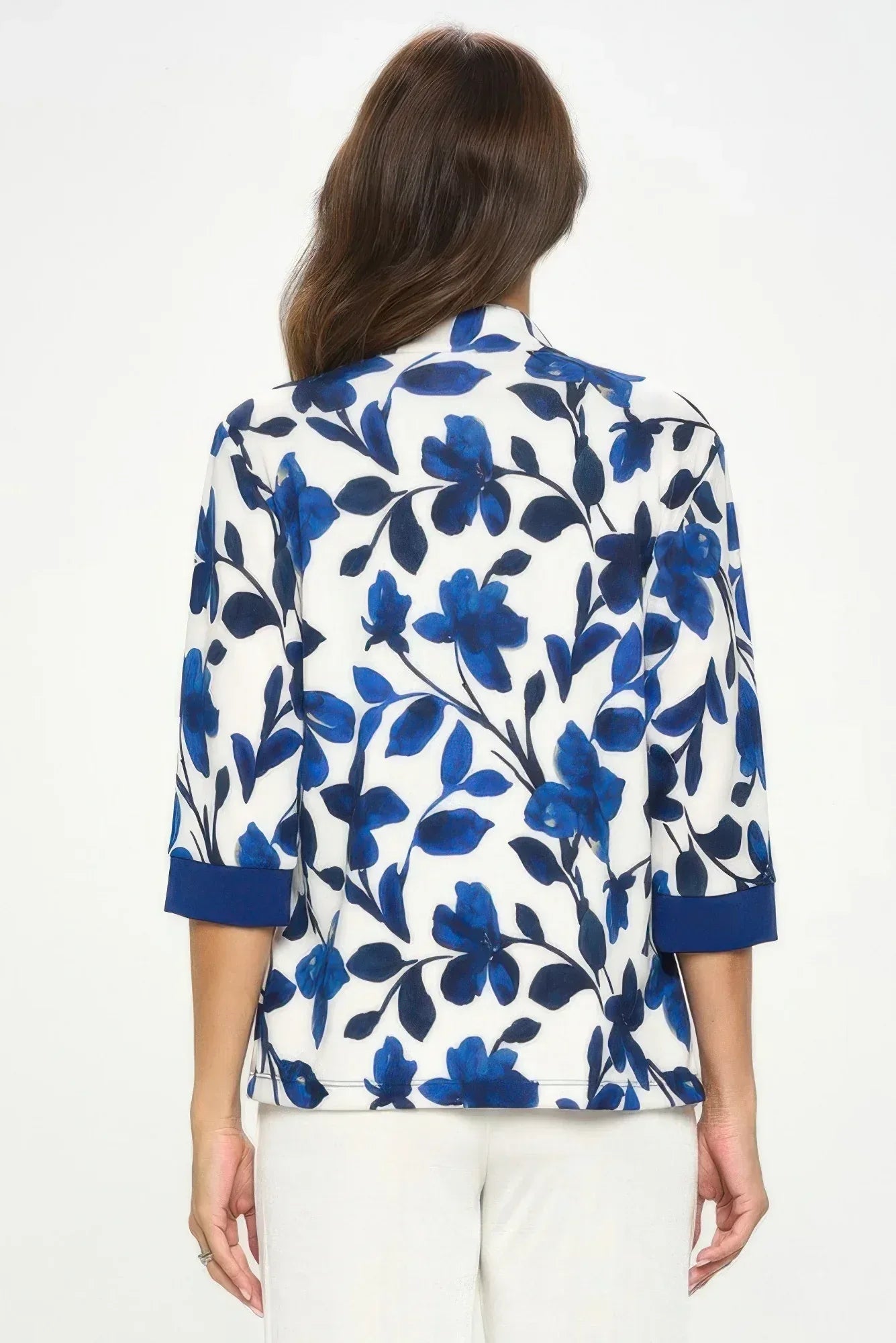Damboru Print Contrast Jacket | Mixtshop LLC