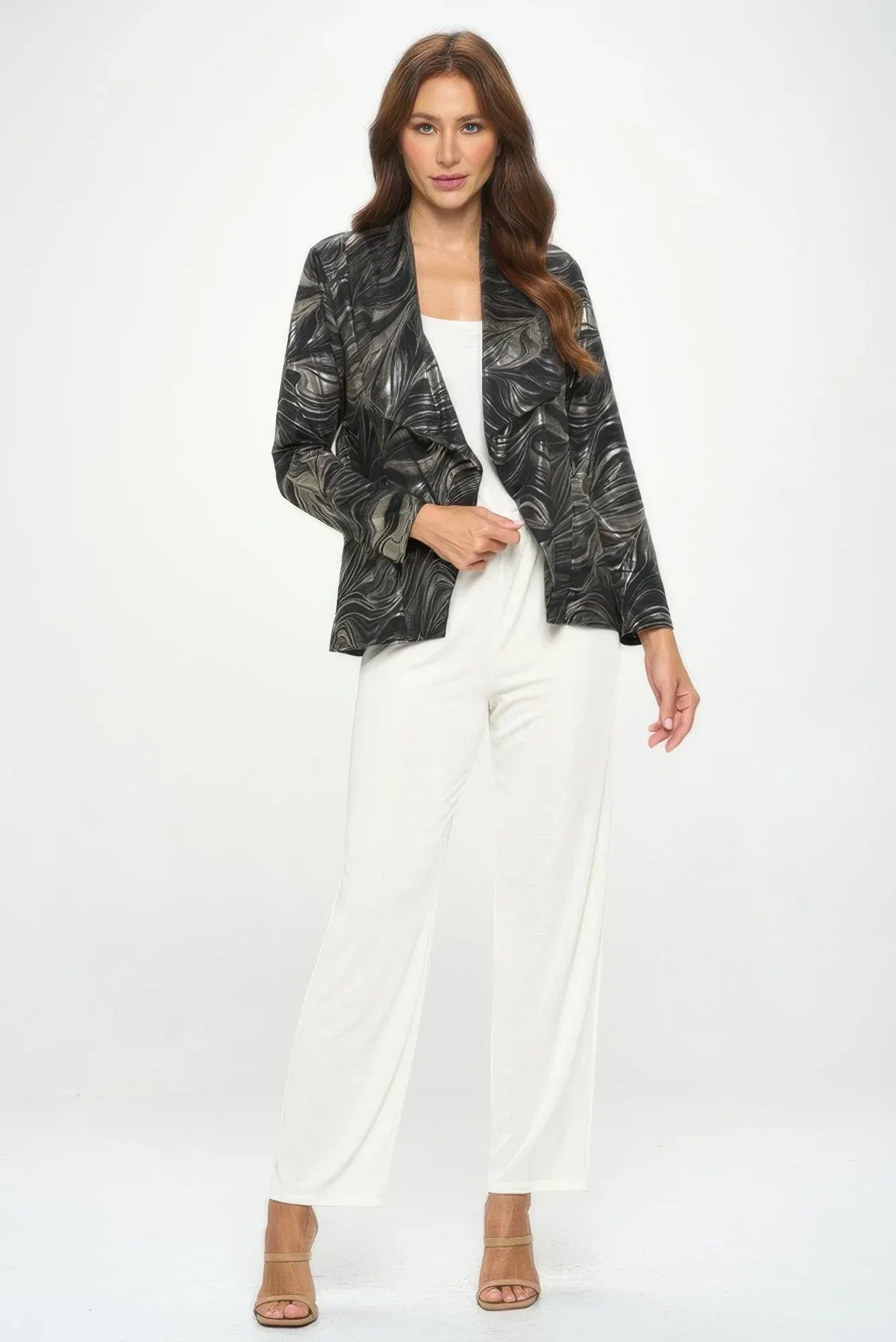 Bg Foil Long Sleeve Jacket | Mixtshop LLC Main image