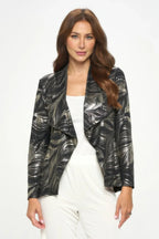 Bg Foil Long Sleeve Jacket | Mixtshop LLC