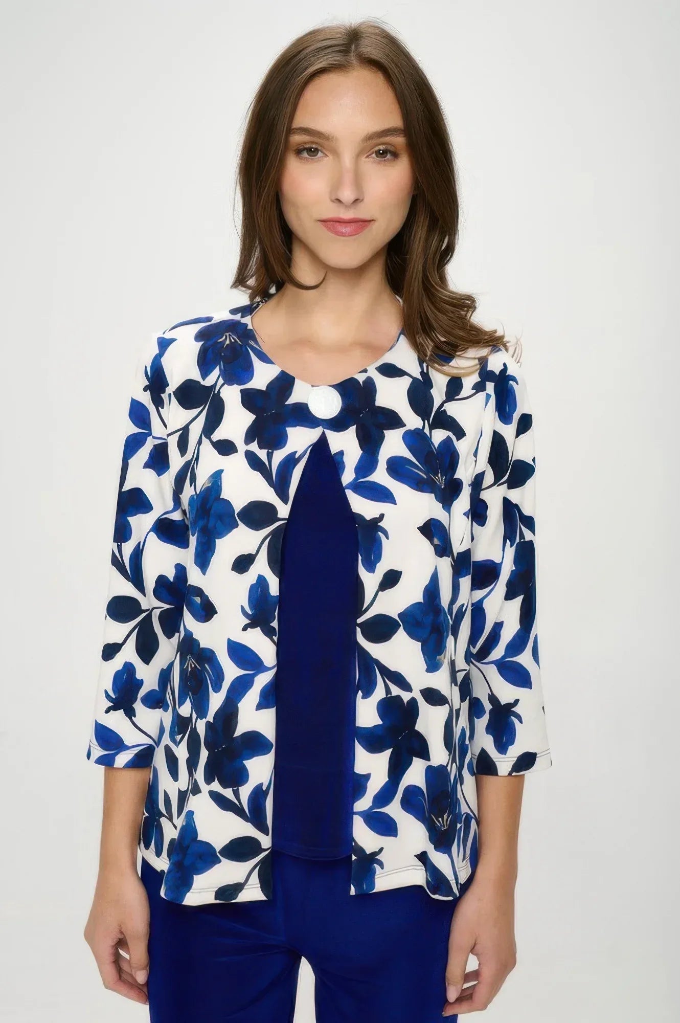 Damboru Print Button Jacket | Mixtshop LLC