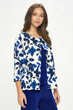 Damboru Print Button Jacket | Mixtshop LLC