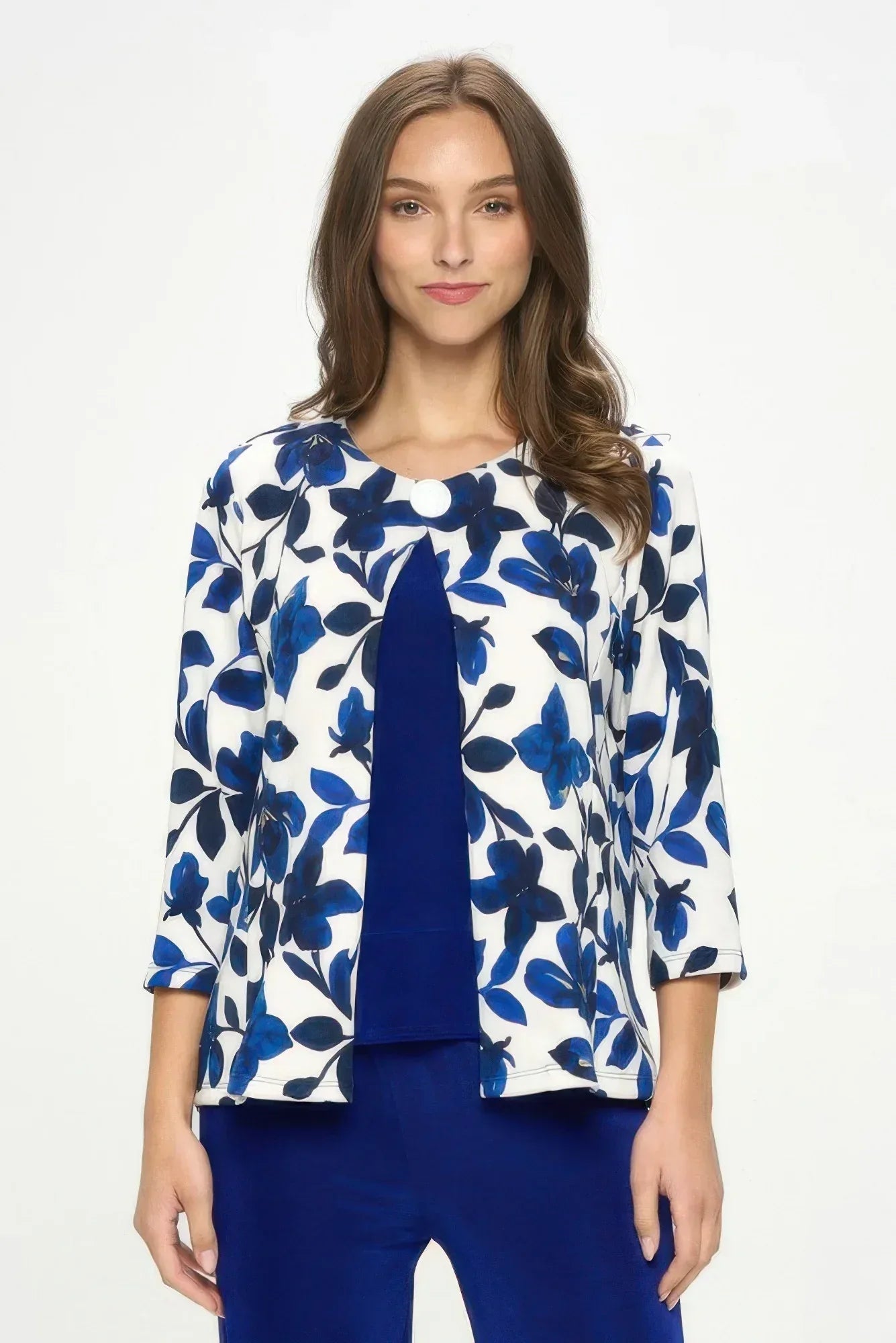 Damboru Print Button Jacket | Mixtshop LLC