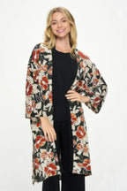 Hit Kimono Long Jacket W/pocket | Mixtshop LLC