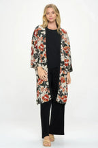 Hit Kimono Long Jacket W/pocket | Mixtshop LLC