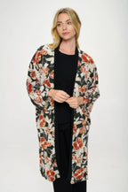 Hit Kimono Long Jacket W/pocket | Mixtshop LLC