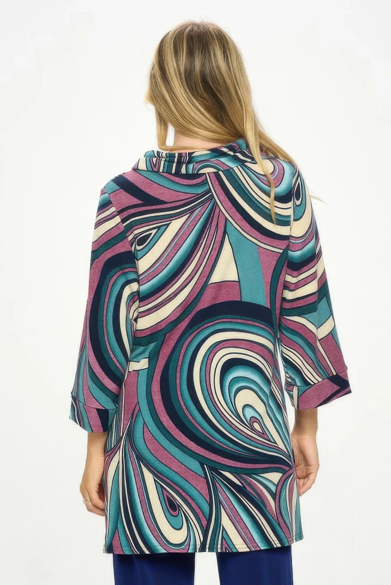 Split Neckline Tunic | Mixtshop LLC