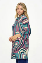 Split Neckline Tunic | Mixtshop LLC