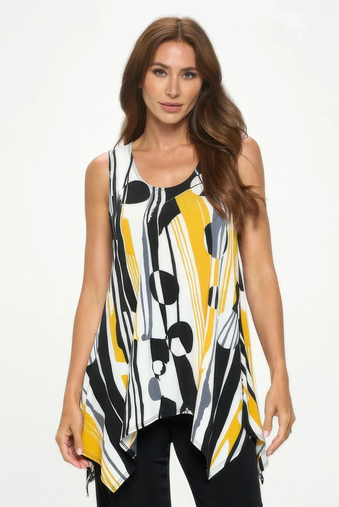 Hit Shark Bite Hem Tank | Mixtshop LLC Main image