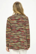 Mid Cut Print Jacket | Mixtshop LLC
