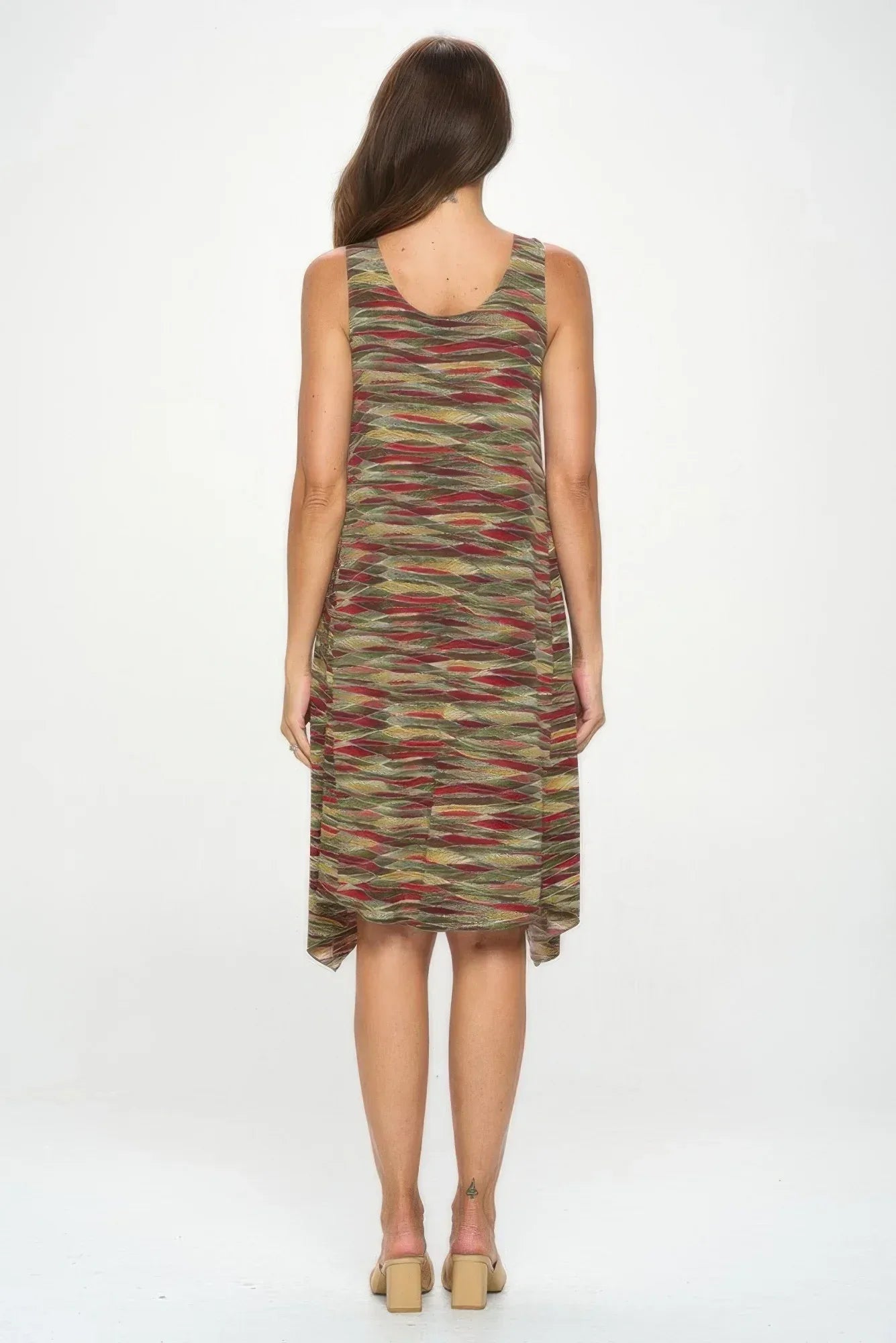Hit Diamond Side Tank Dress | Mixtshop LLC