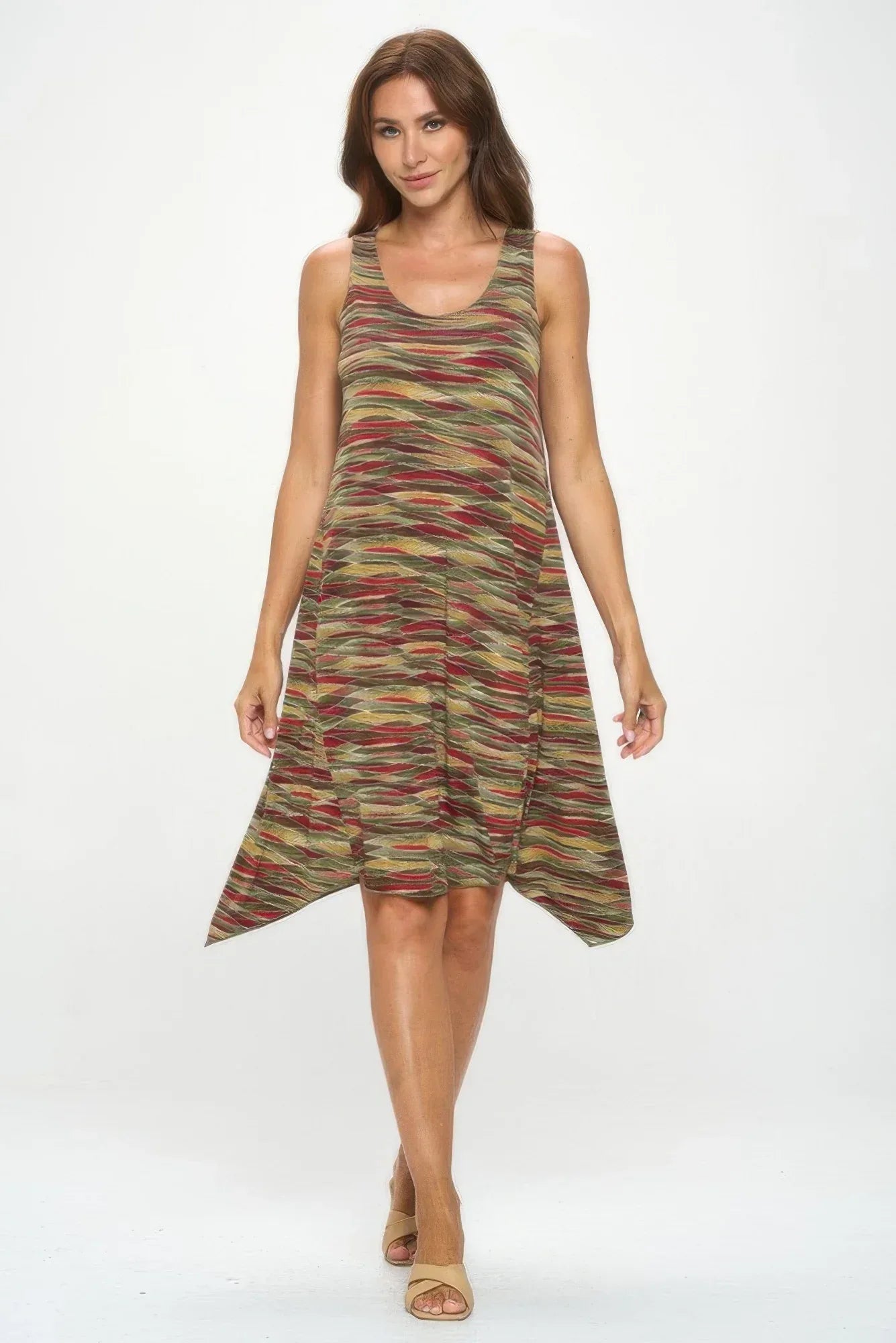 Hit Diamond Side Tank Dress | Mixtshop LLC