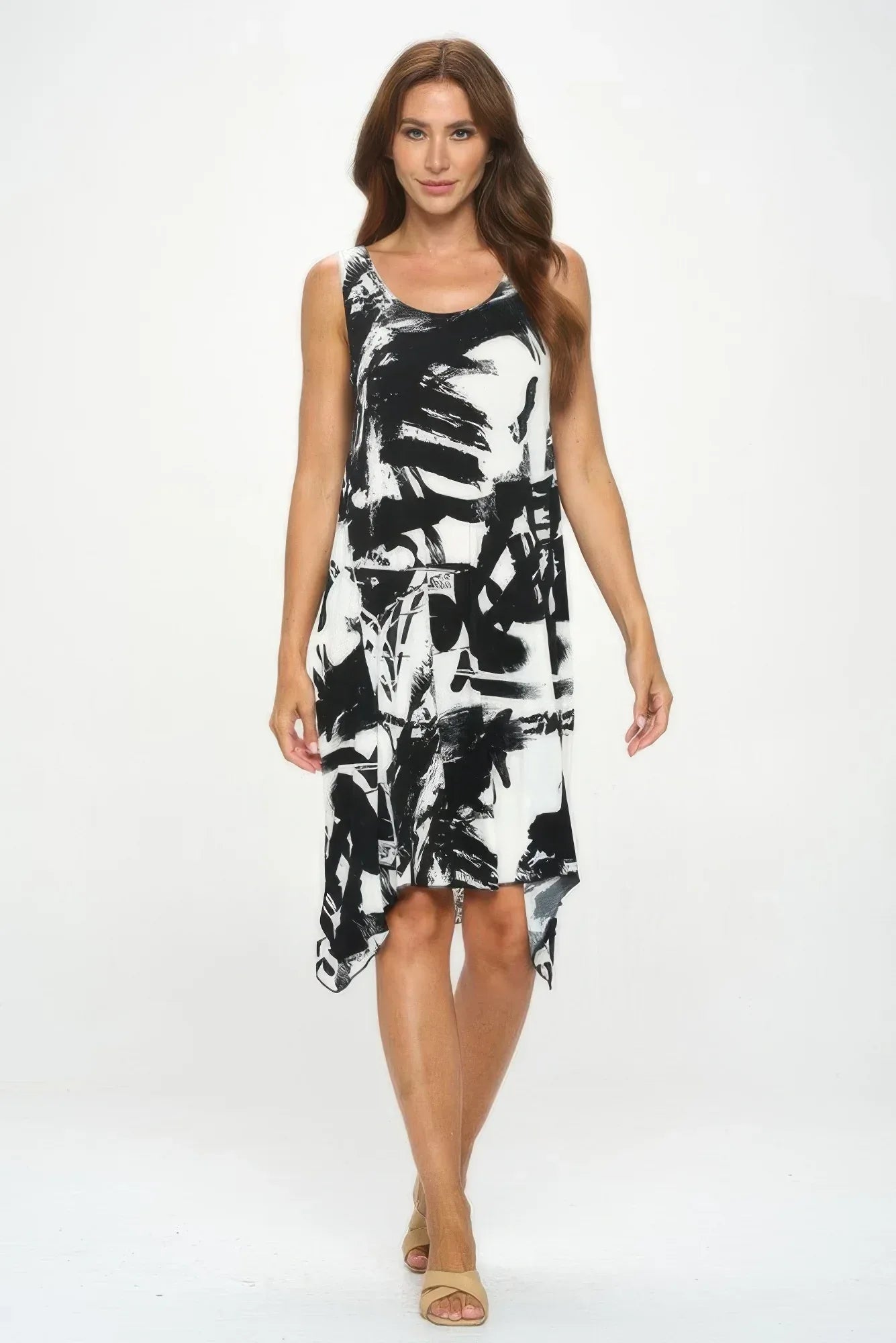 Hit Diamond Side Tank Dress | Mixtshop LLC