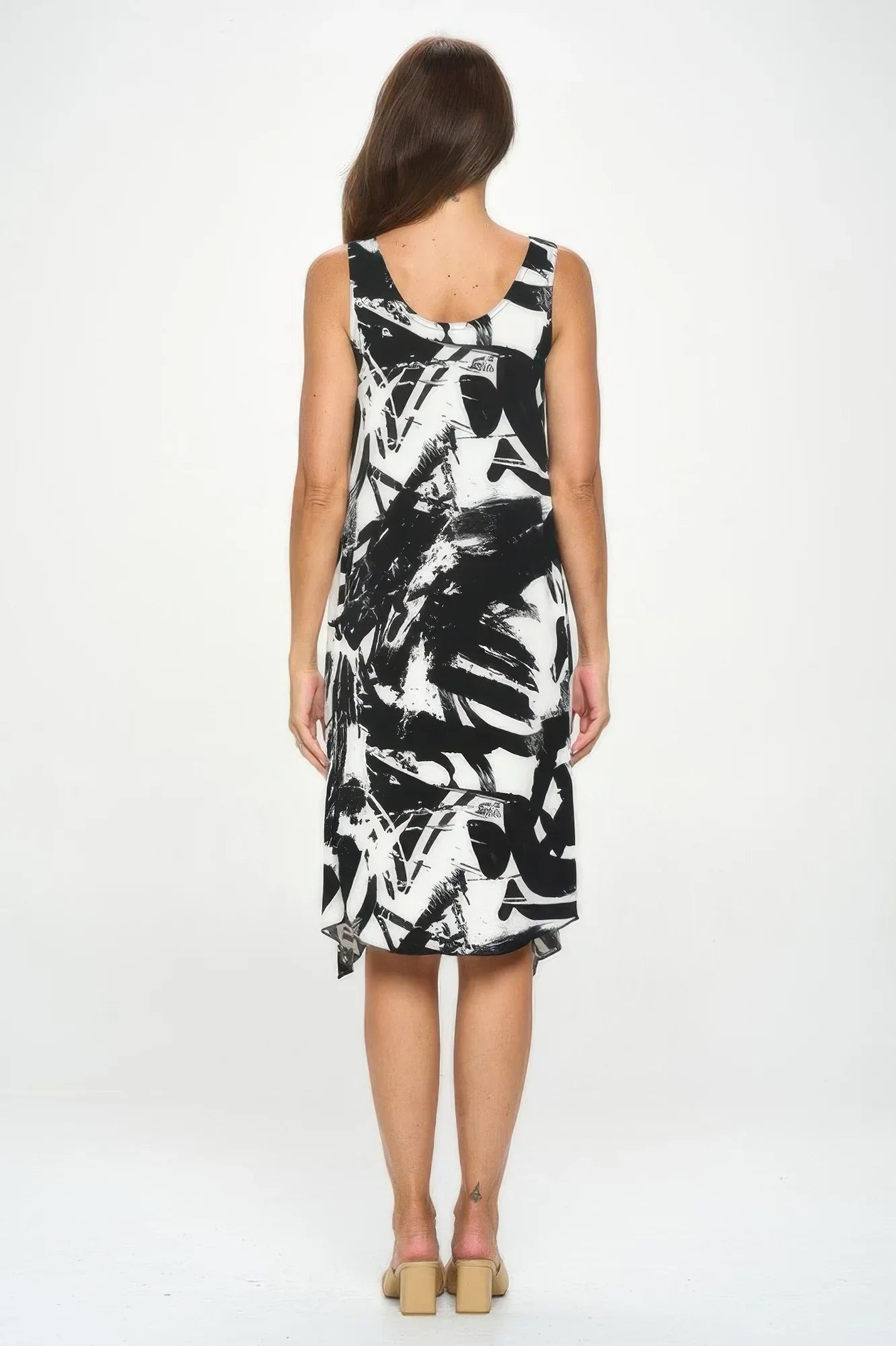 Hit Diamond Side Tank Dress | Mixtshop LLC