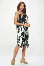 Hit Diamond Side Tank Dress | Mixtshop LLC