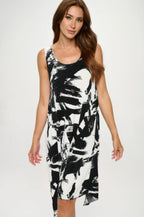 Hit Diamond Side Tank Dress | Mixtshop LLC