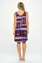 Sleeveless Tank Dress with Round | Mixtshop LLC