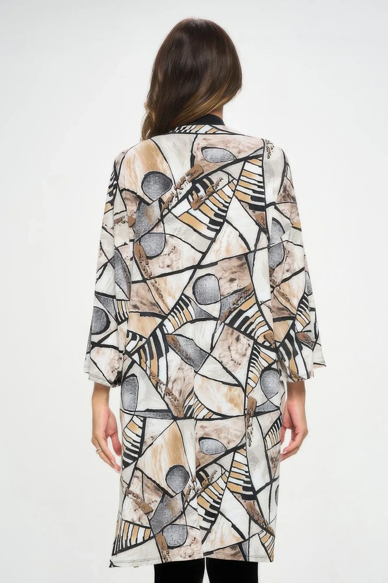 Long contrast Jacket Secondary image