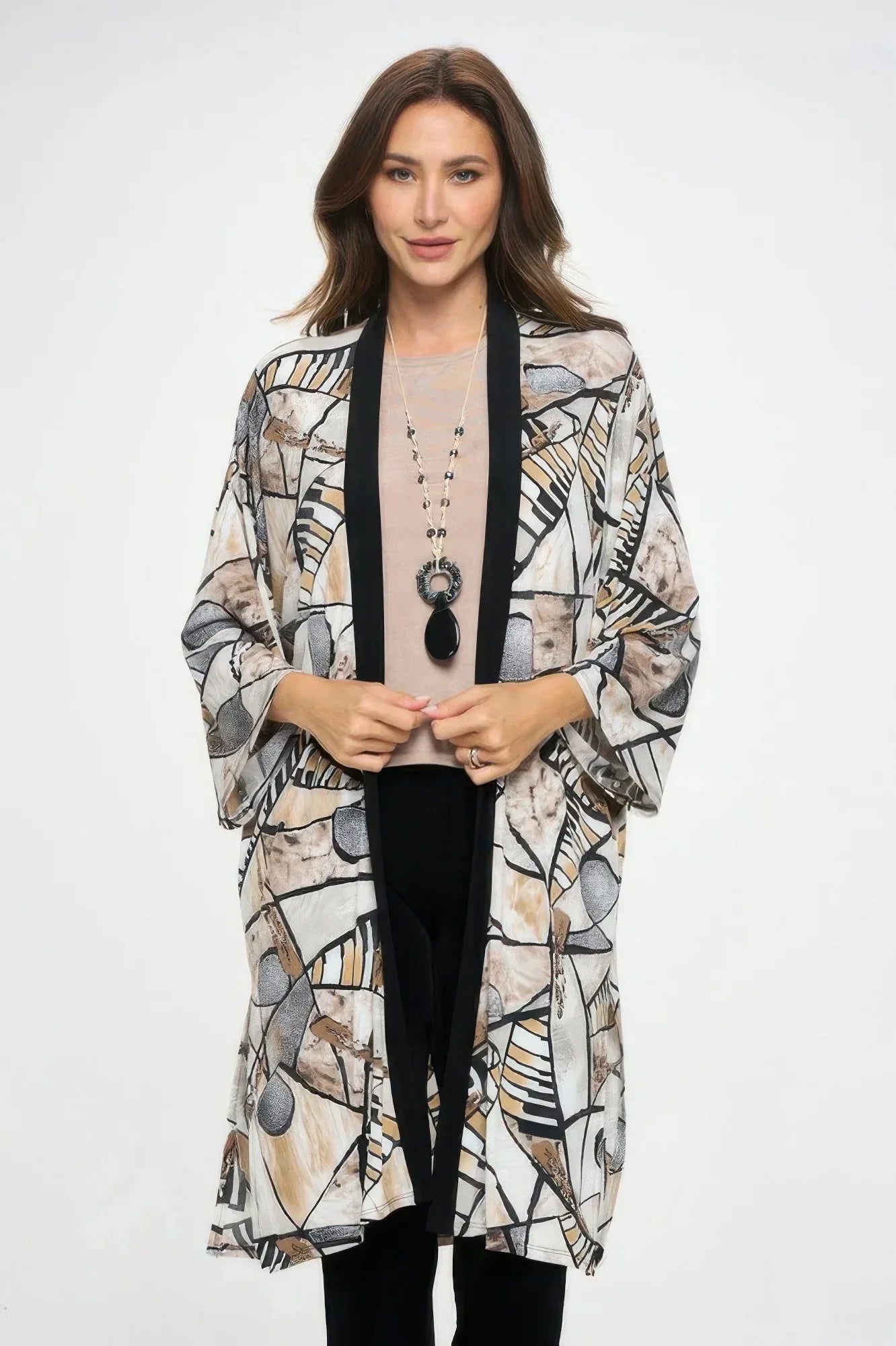 Long contrast Jacket | Mixtshop LLC