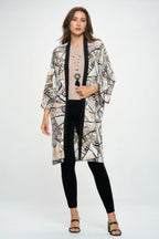 Long contrast Jacket | Mixtshop LLC