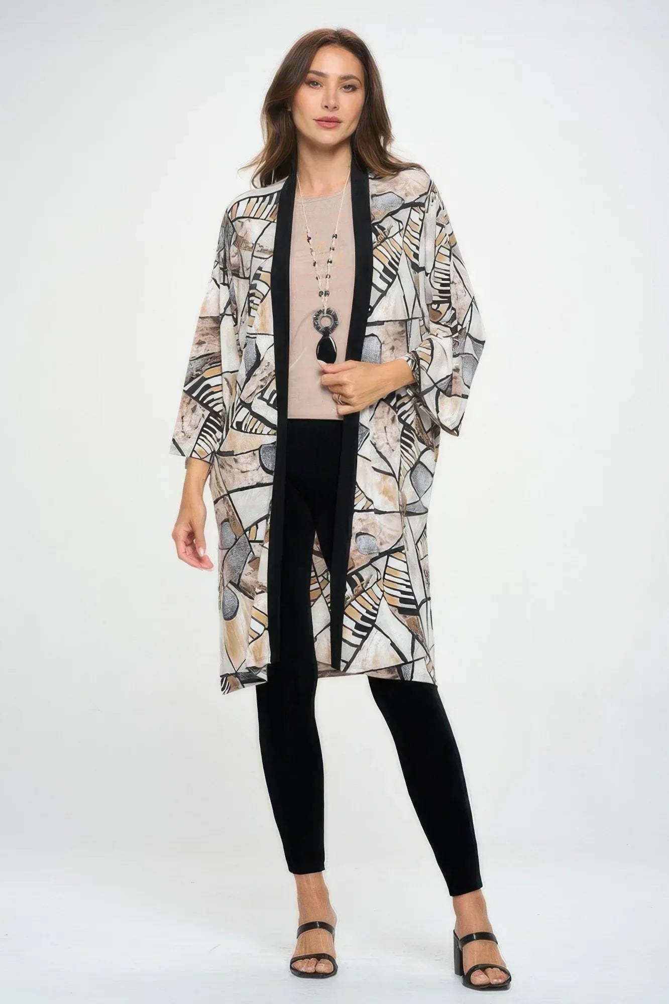 Long contrast Jacket | Mixtshop LLC