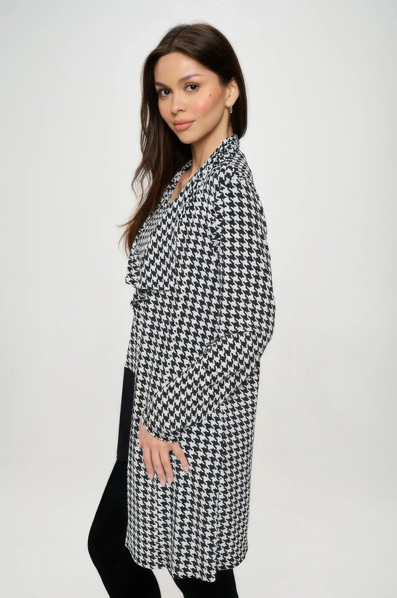 Houndstooth Print Jacket | Mixtshop LLC