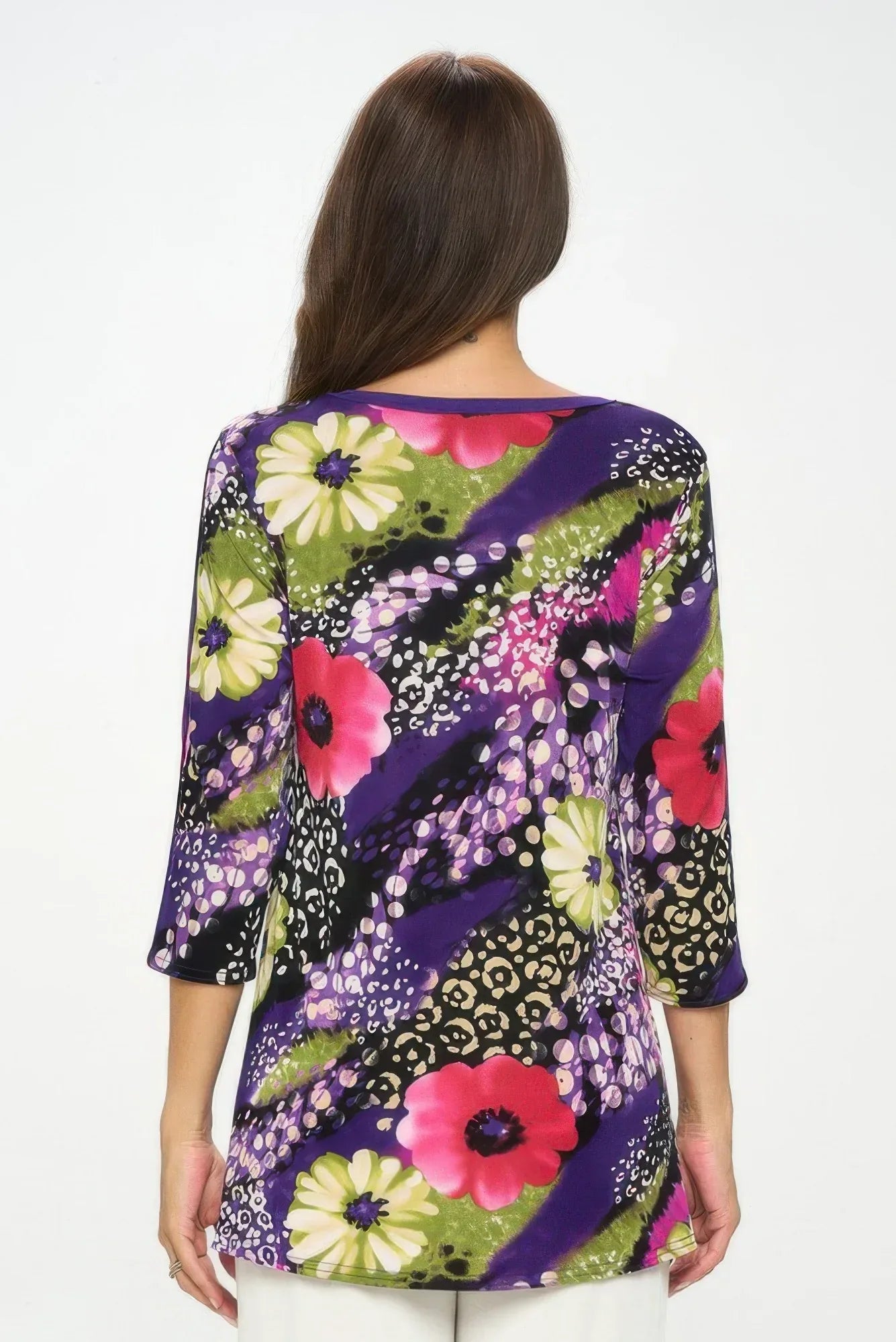 BNS V-Neck Binding Contrast Top | Mixtshop LLC