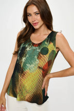 HIT Print Sleeveless Tank Top | Mixtshop LLC