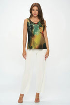 HIT Print Sleeveless Tank Top | Mixtshop LLC