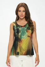HIT Print Sleeveless Tank Top | Mixtshop LLC