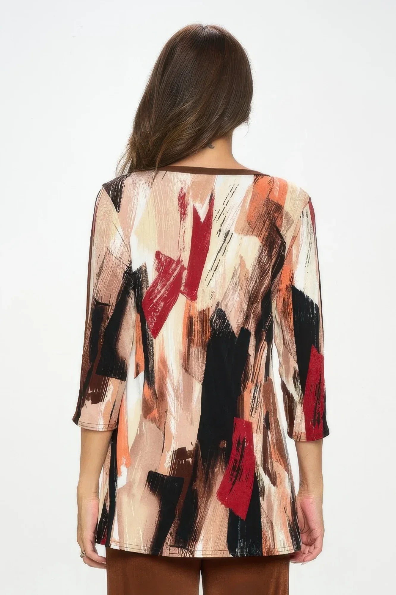 BNS V-Neck Binding Contrast Top | Mixtshop LLC