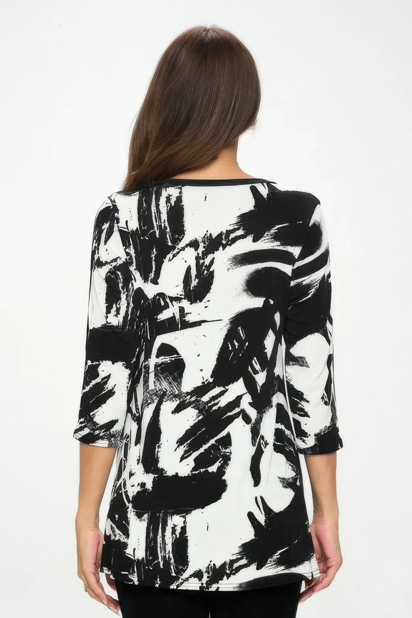 BNS V-Neck Binding Contrast Top | Mixtshop LLC