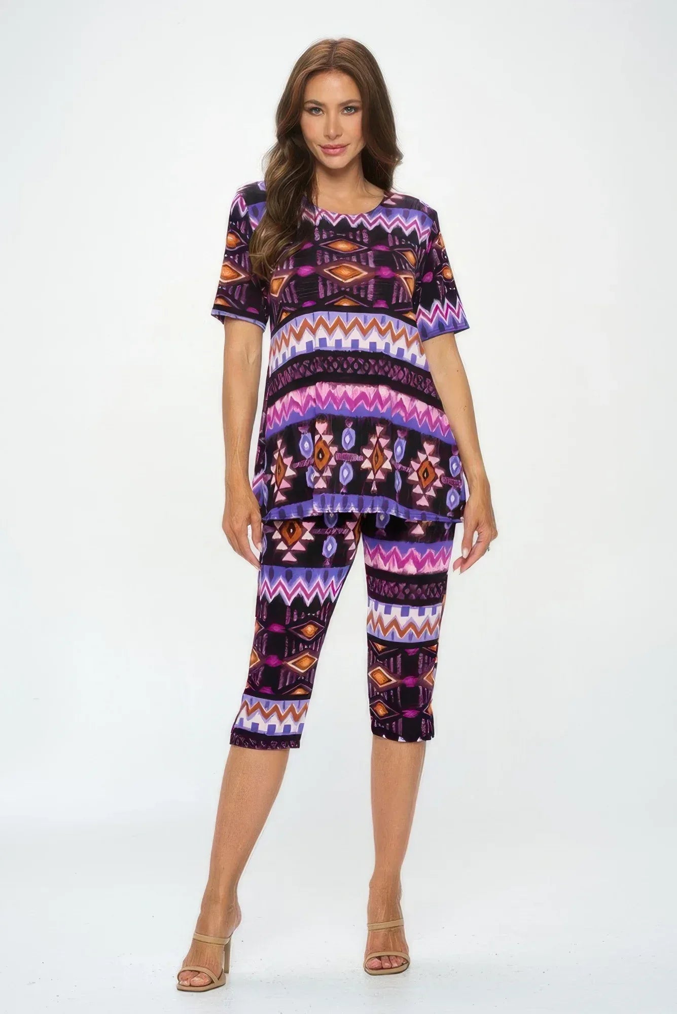 BNS Capri Pants Set | Mixtshop LLC Main image