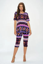 BNS Capri Pants Set | Mixtshop LLC