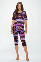 BNS Capri Pants Set | Mixtshop LLC