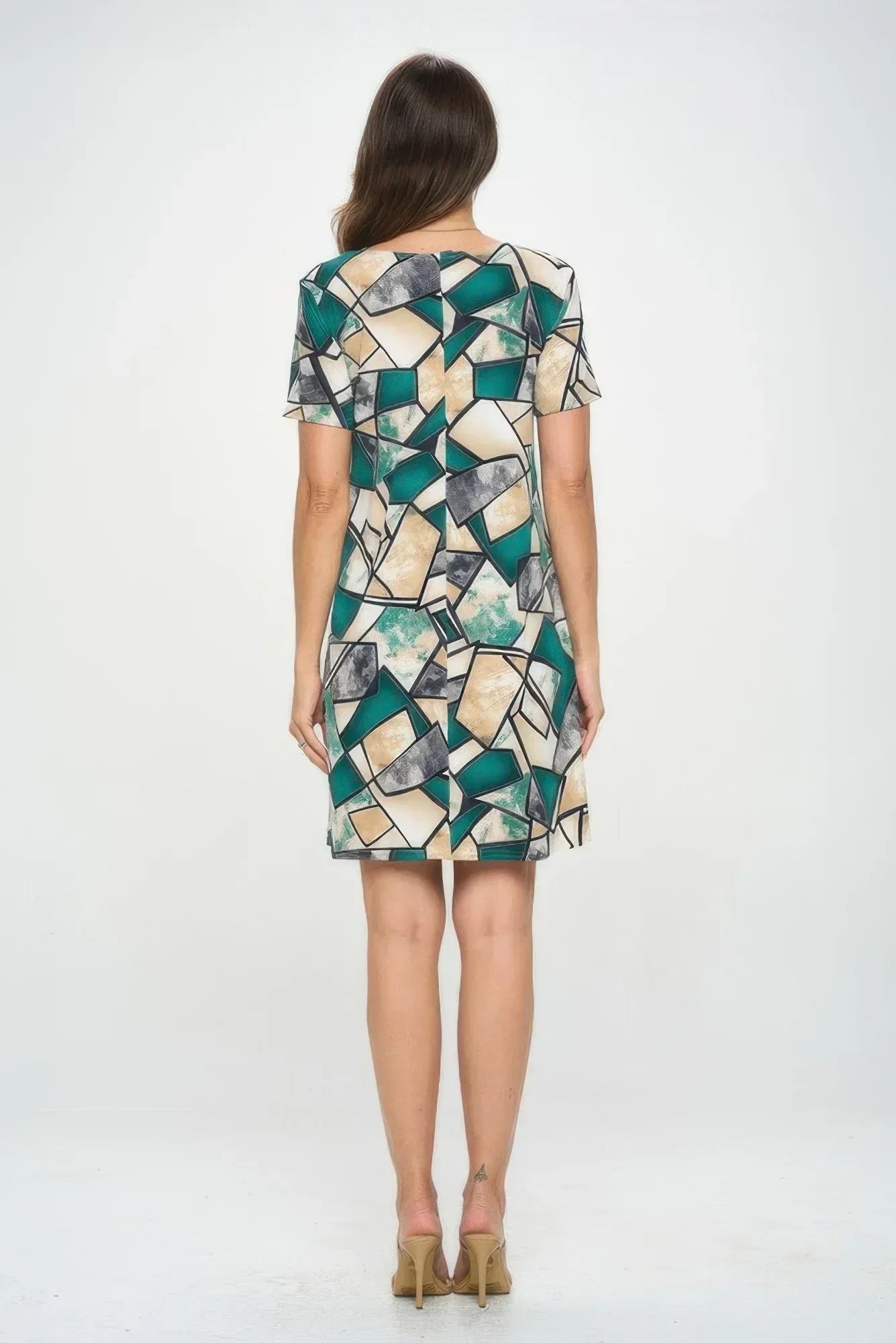 Hit Short Sleeve Missy Dress | Mixtshop LLC