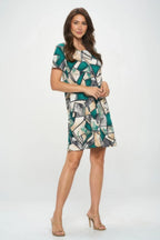 Hit Short Sleeve Missy Dress | Mixtshop LLC
