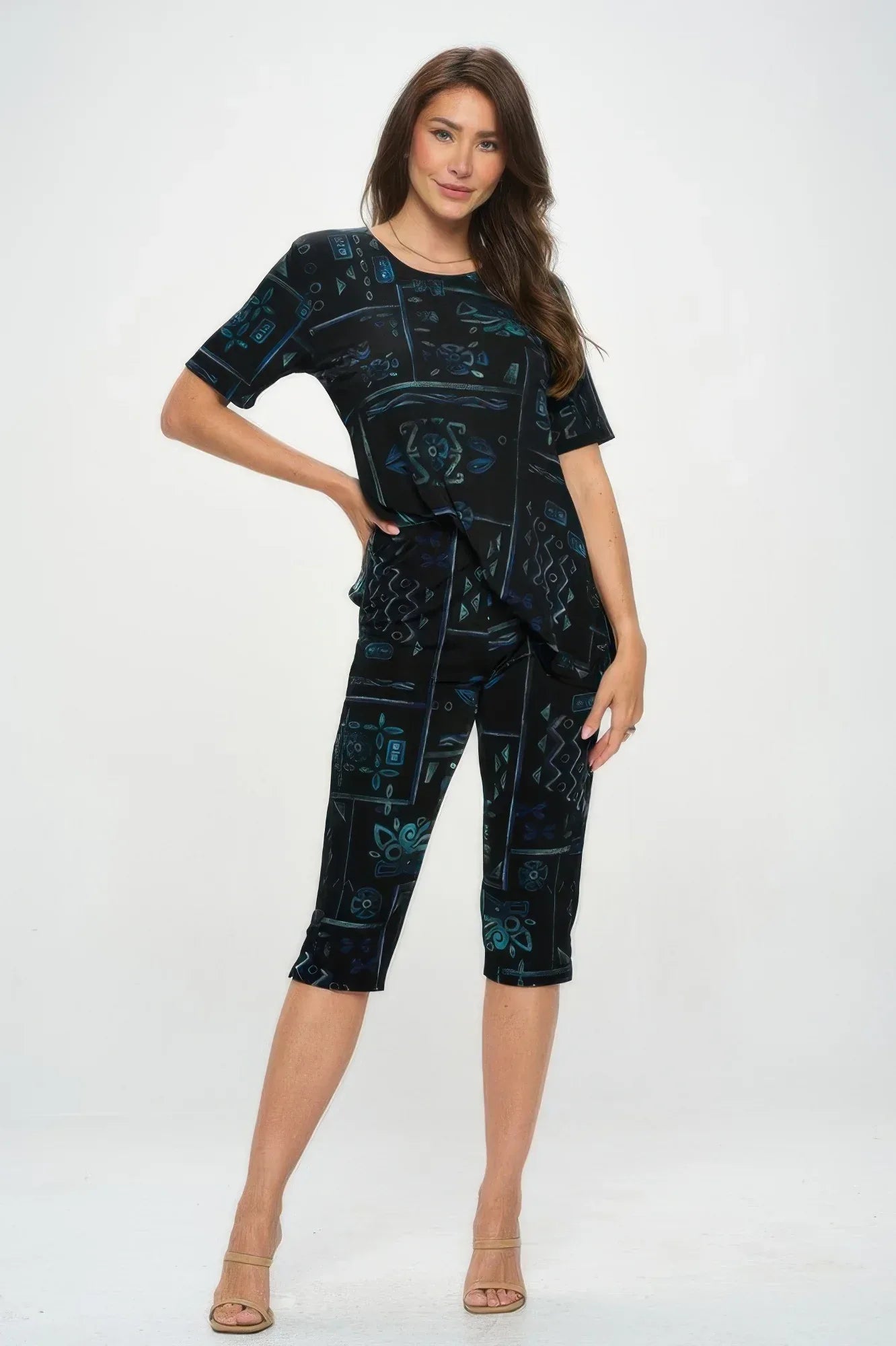 Bns Capri Pants Set | Mixtshop LLC