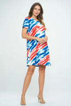 Plus Size Print Bns Missy Dress | Mixtshop LLC