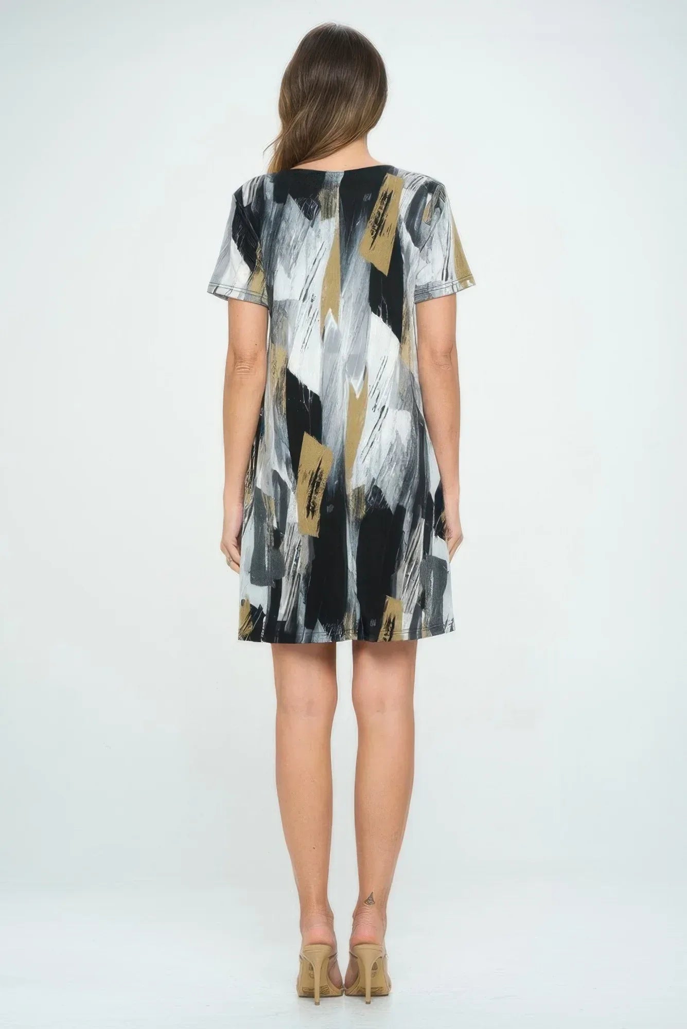Plus Size Print Bns Missy Dress | Mixtshop LLC