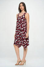 Round Neck Tank Silhouette Dress | Mixtshop LLC