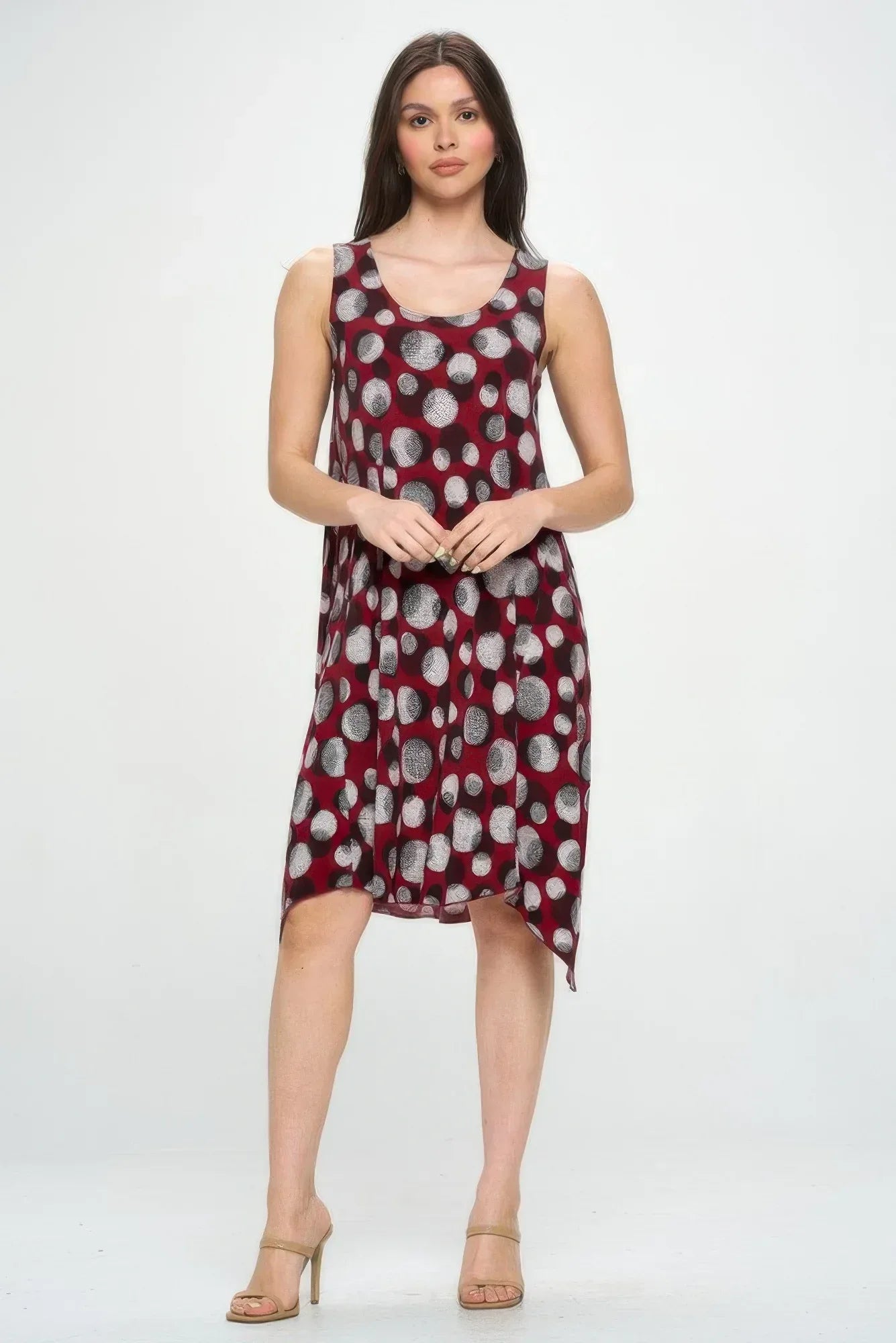 Round Neck Tank Silhouette Dress Secondary image