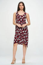 Round Neck Tank Silhouette Dress | Mixtshop LLC