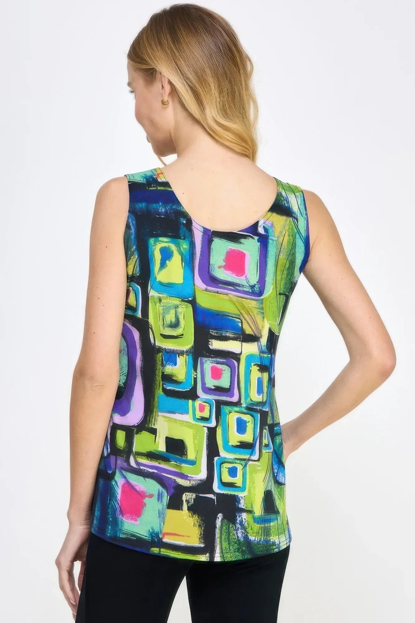 Hit Print Sleeveless Tank Top | Mixtshop LLC