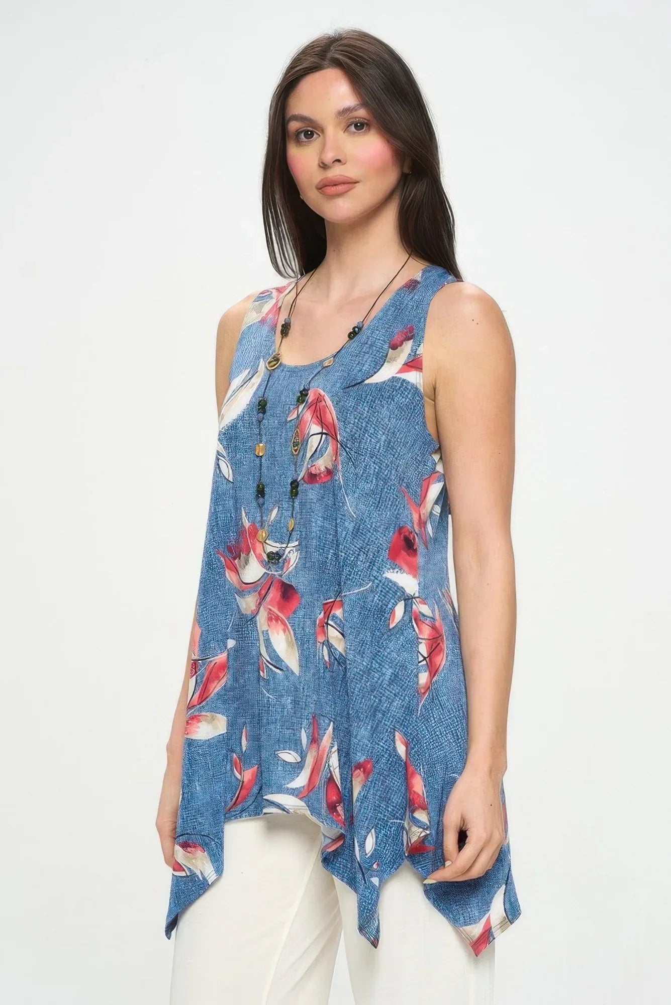 Hit Handkerchief Hem Tank | Mixtshop LLC