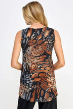 Print Boat Neckline | Mixtshop LLC