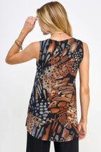 Print Boat Neckline | Mixtshop LLC