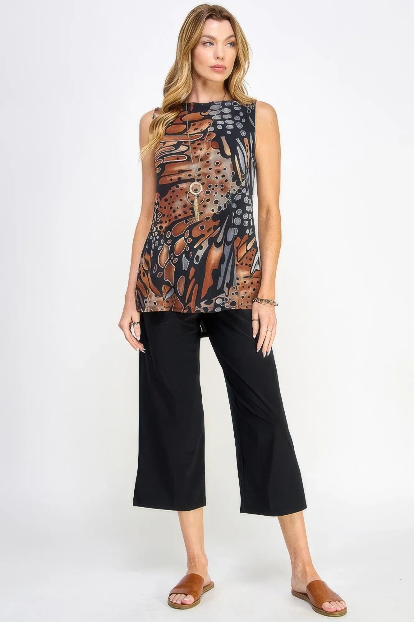 Print Boat Neckline | Mixtshop LLC