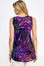 Print Boat Neckline | Mixtshop LLC